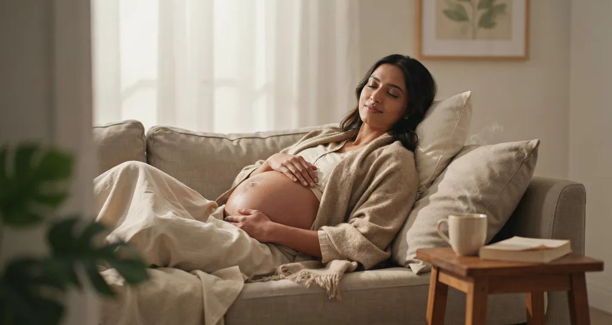 Late-pregnancy comfort care for the final weeks